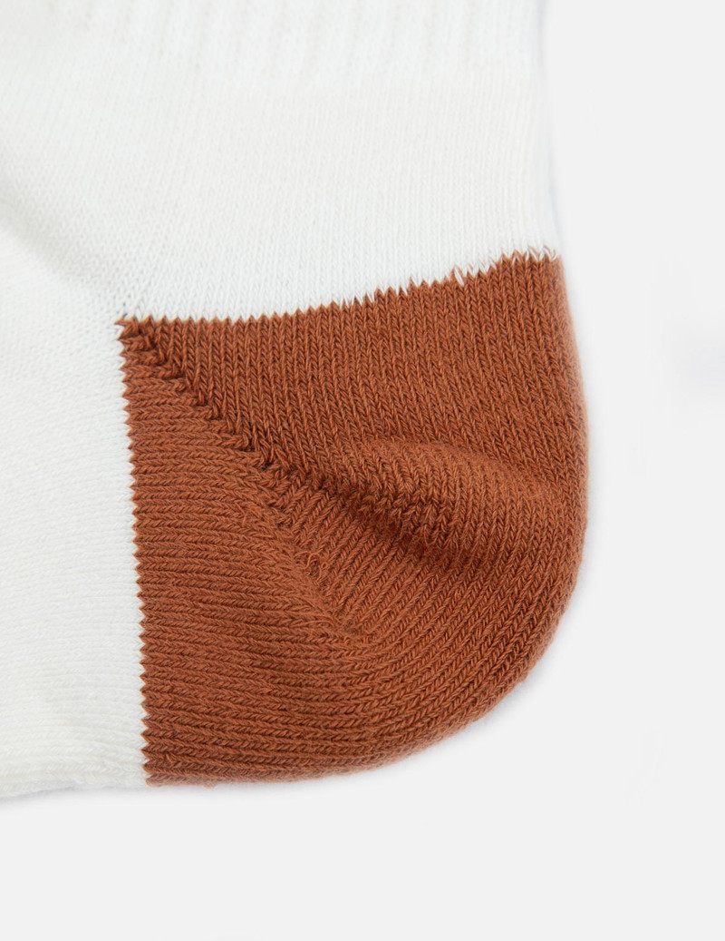 KAMON AND LOGO-TRIO JACQUARD LONG SOCKS 9