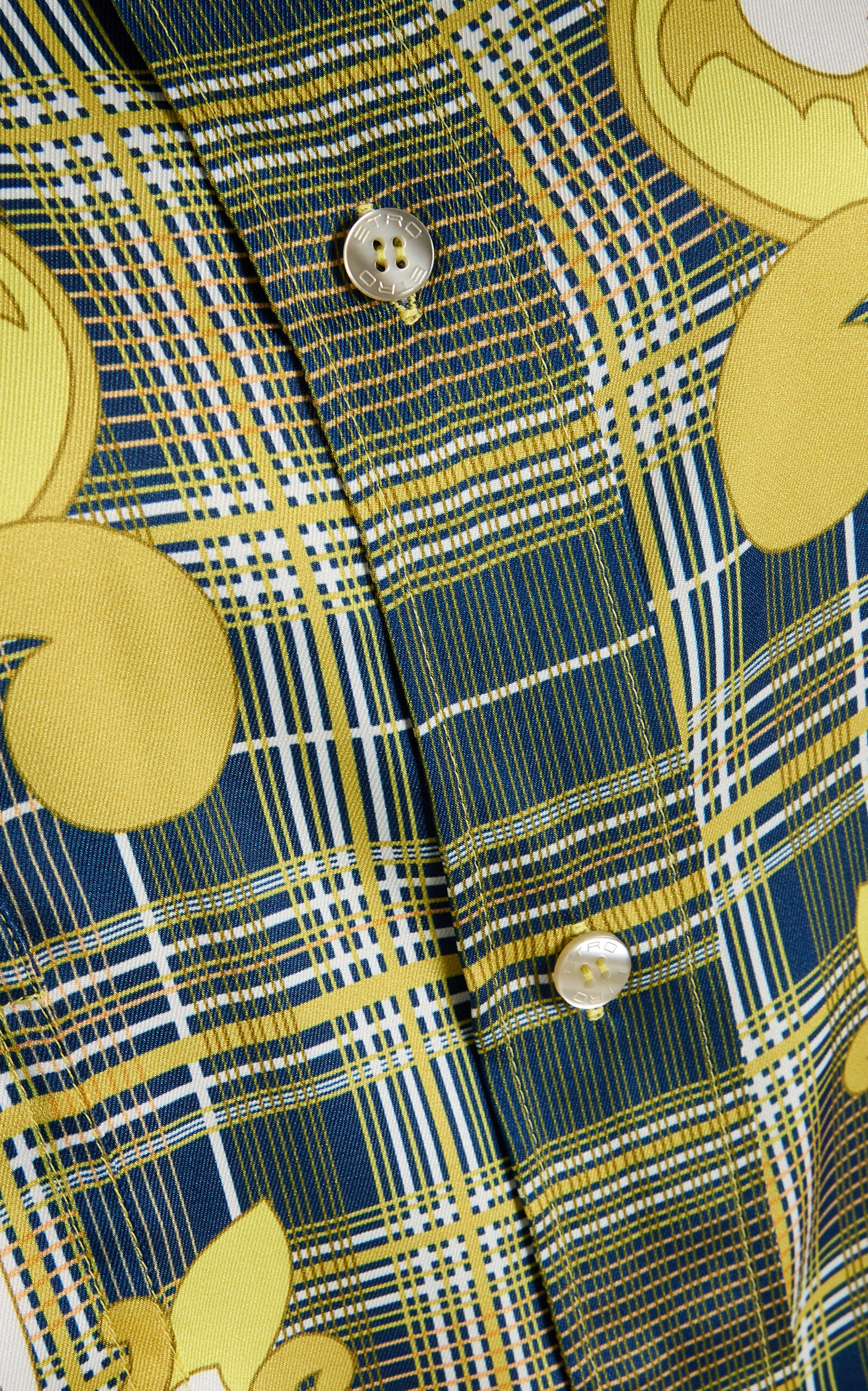 Exclusive Riviera Printed Silk-Twill Top print - 5