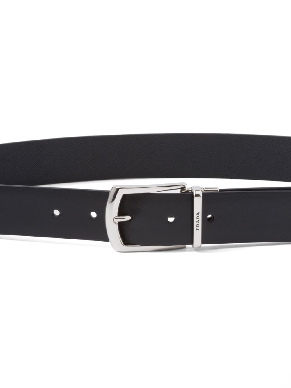 reversible saffiano leather belt - 2