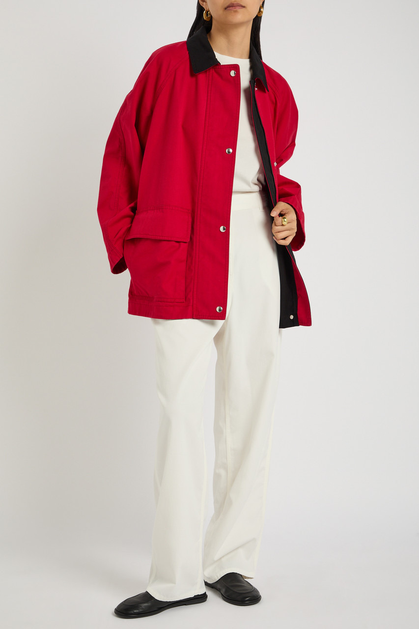 The Row Elodianna Cotton Jacket - 4