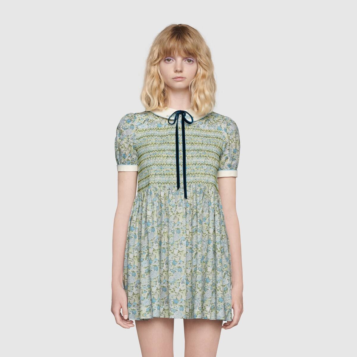 Gucci Liberty floral cotton dress - 3