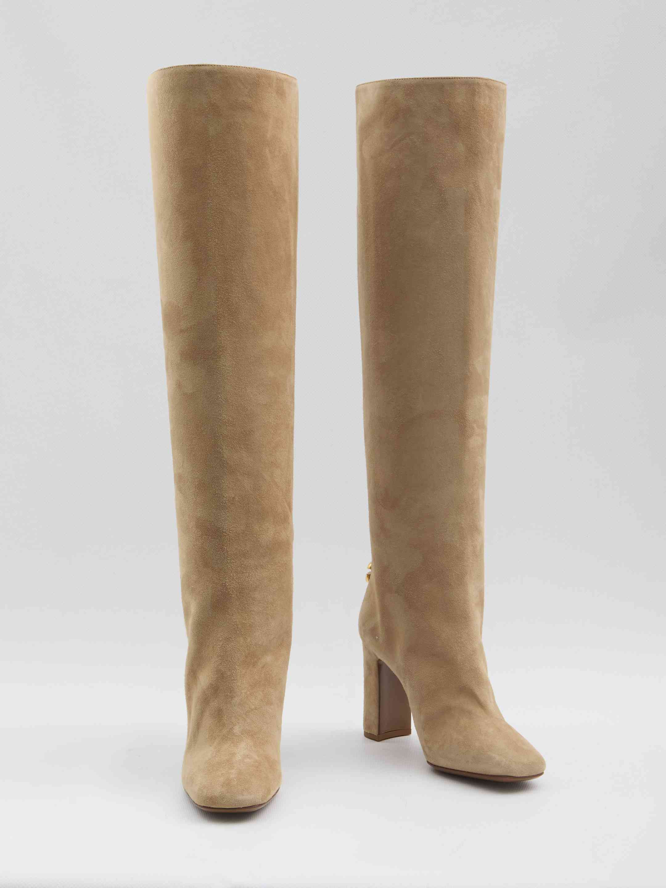 Dolce&Gabbana Women Jackie Suede Boots - 5