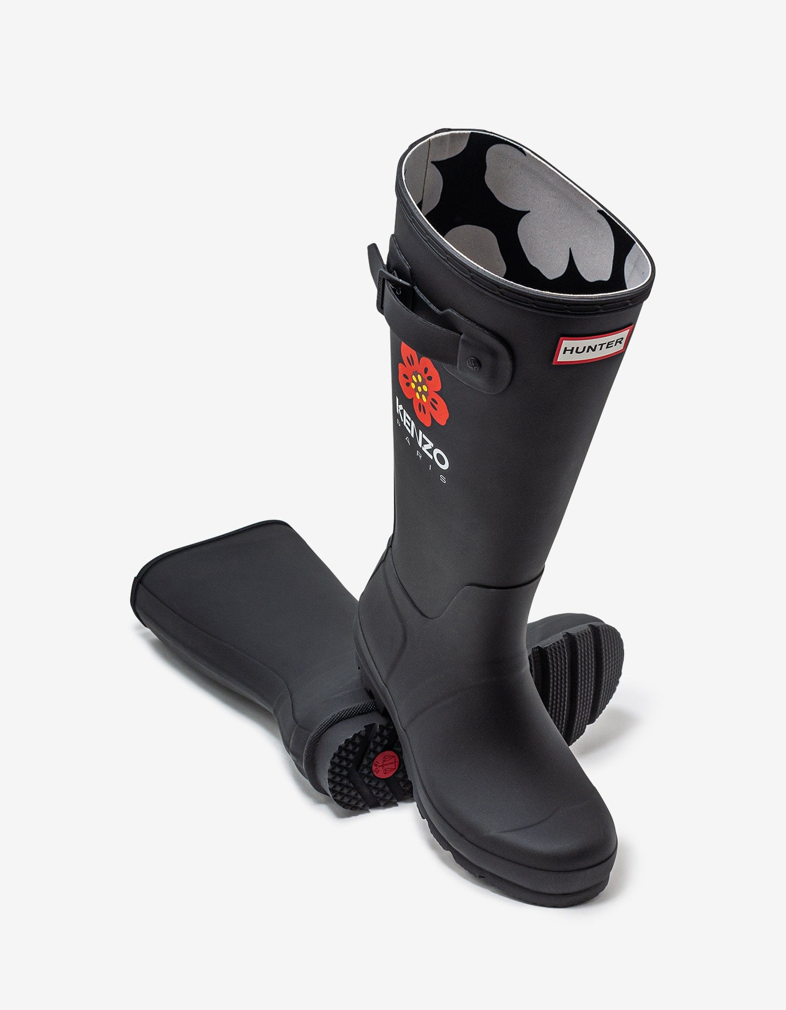 Kenzo Hunter Black Original Wellington Boots - 7
