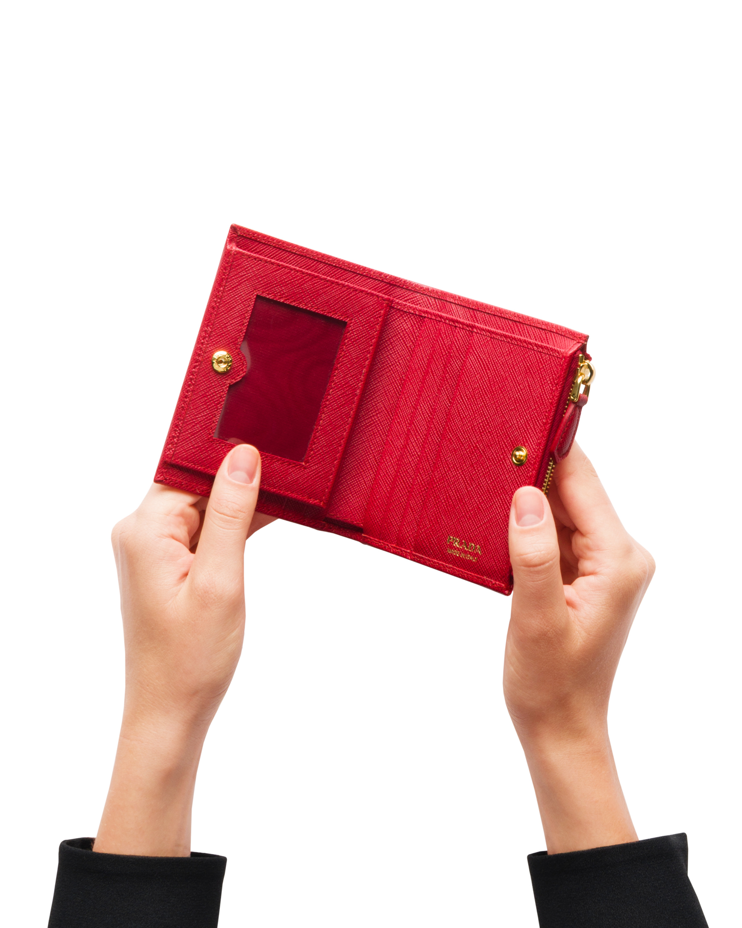 Small Saffiano Leather Wallet - 6