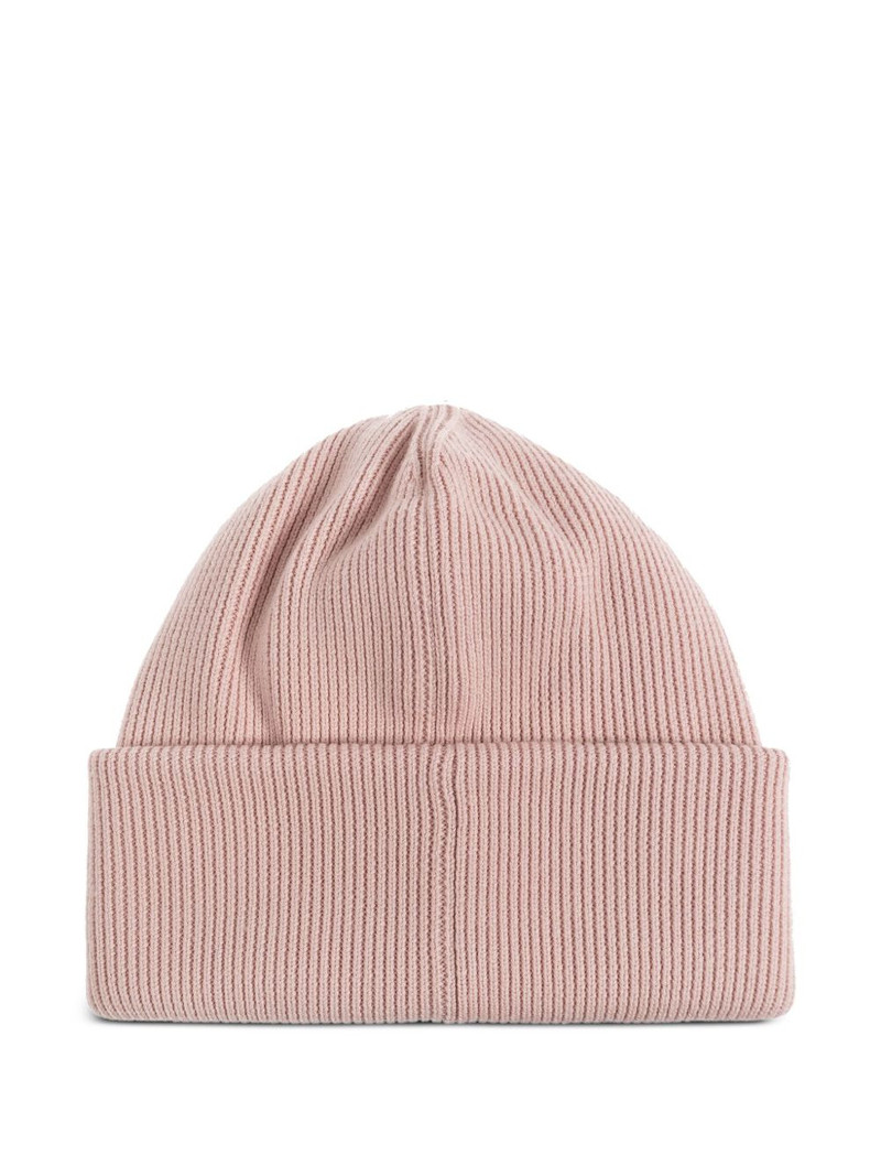 Canada Goose logo-appliqué ribbed beanie outlook