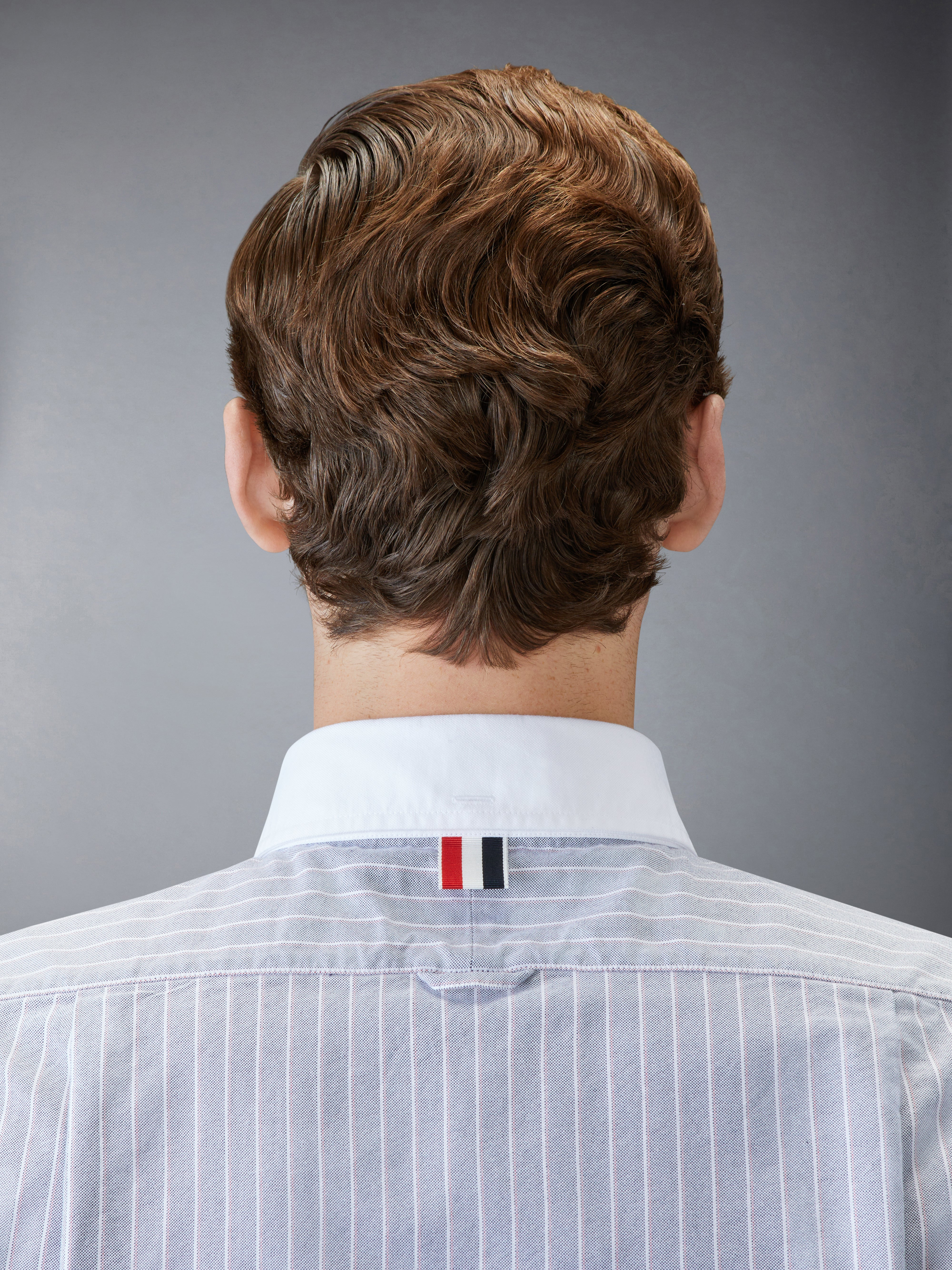 Oxford 4-Bar Shadow Pinstripe Shirt - 7