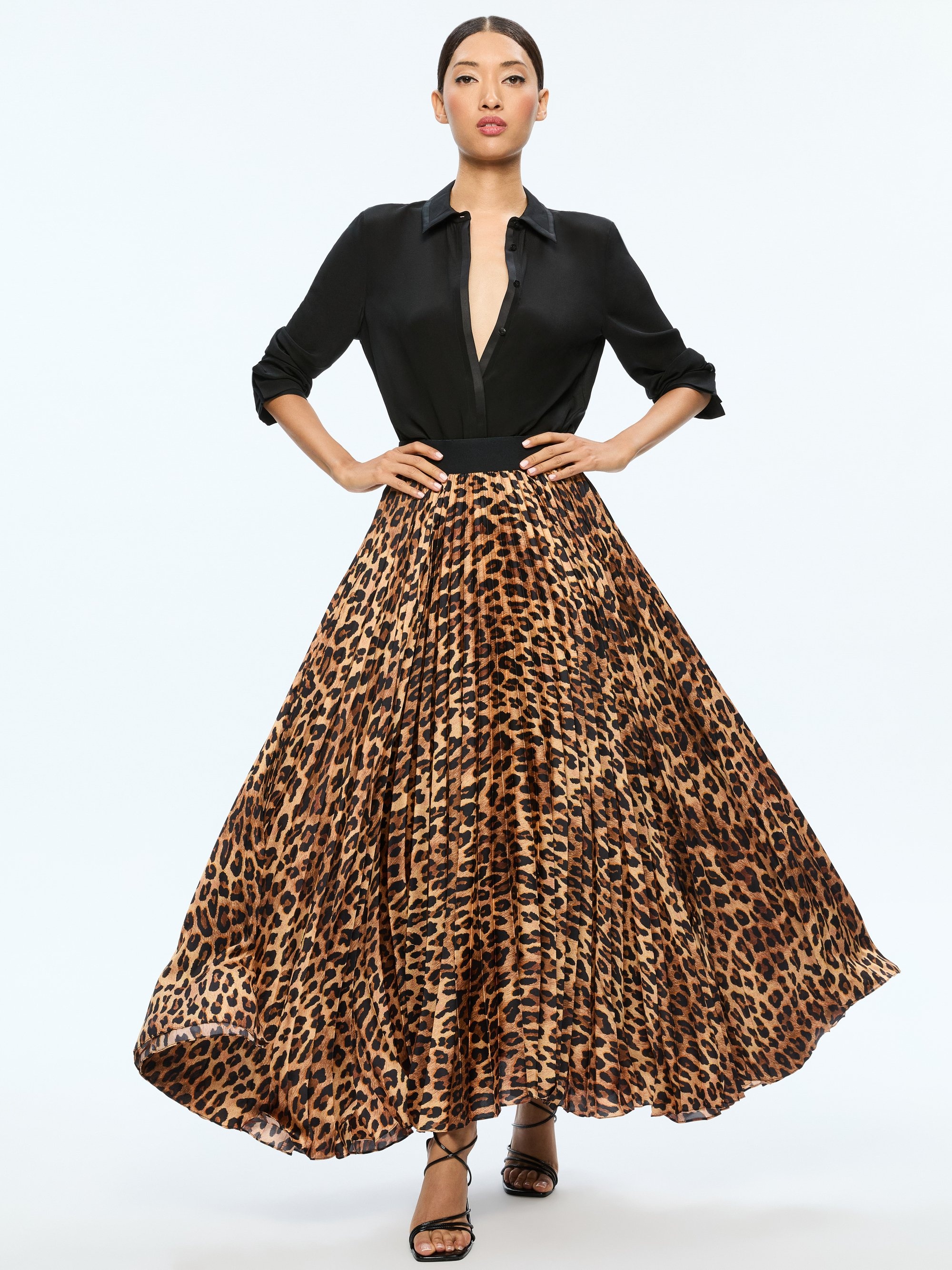 KATZ MAXI PLEATED SKIRT - 3