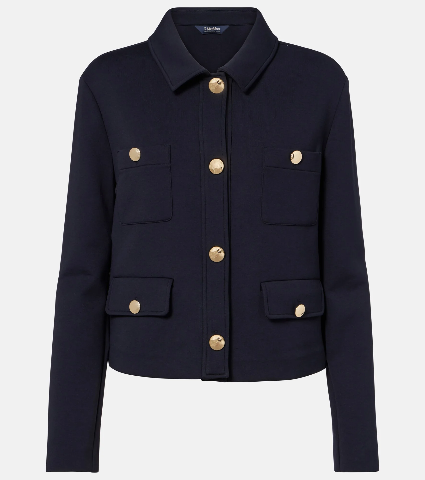 Cotton-blend jacket - 1