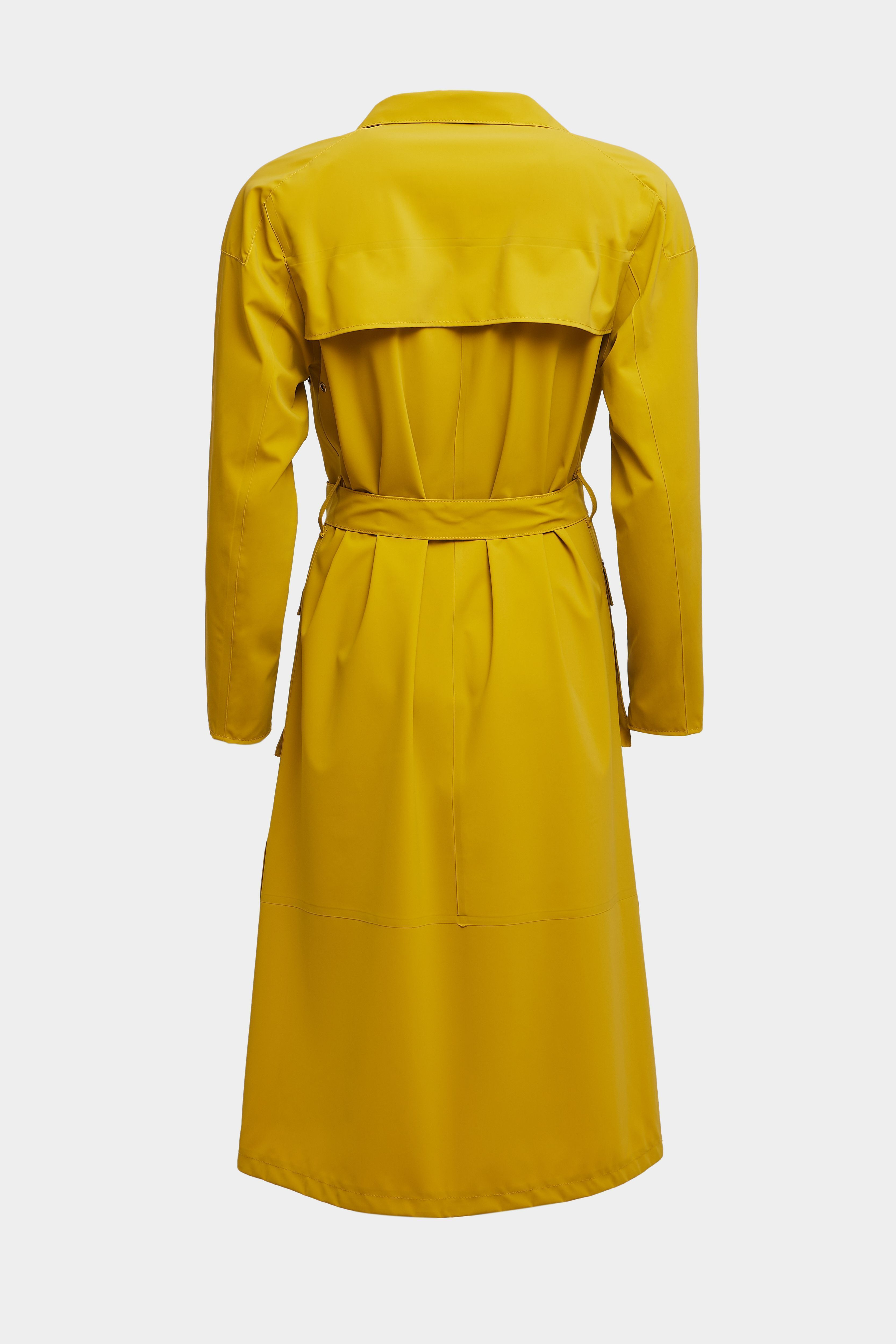 Kista Matte Trench Coat Gold - 6