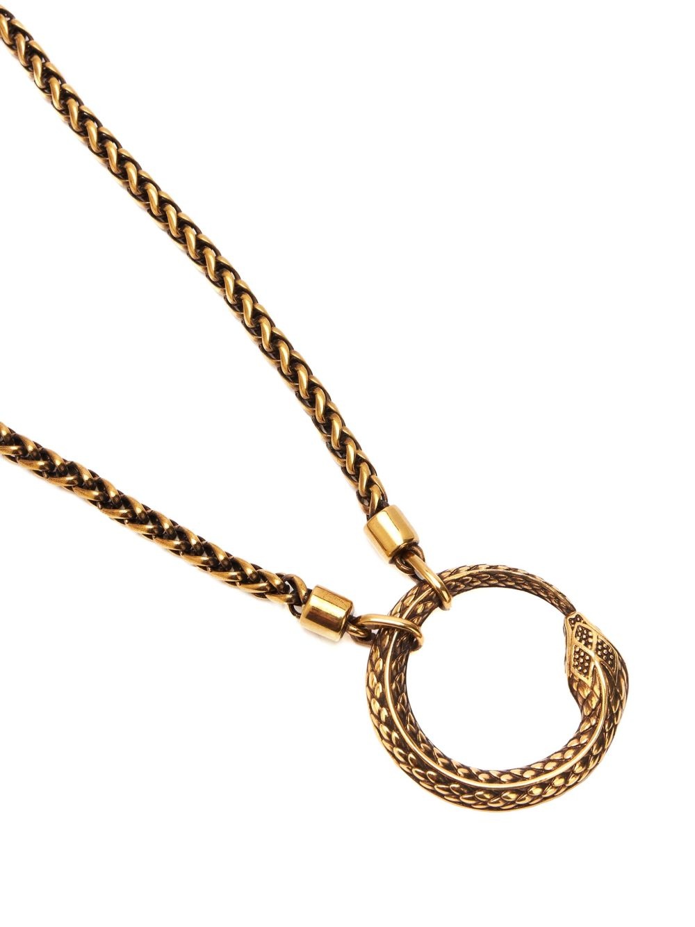 snake-pendant necklace - 4