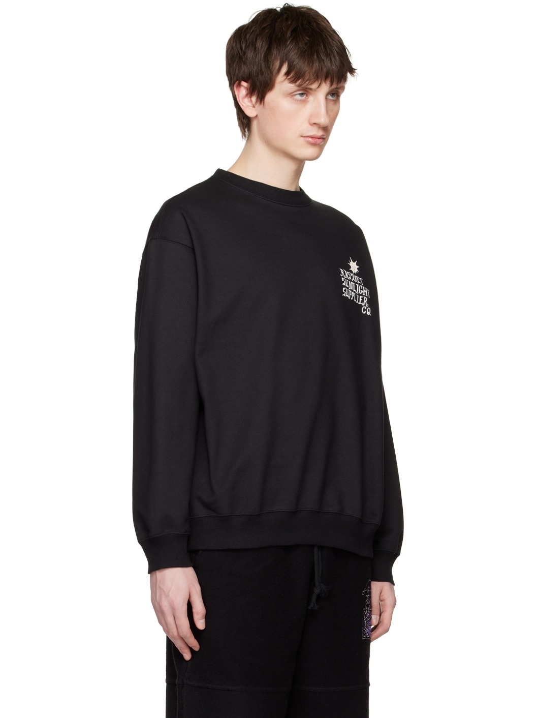 Black 'Sunlight Supplier' Sweatshirt - 2