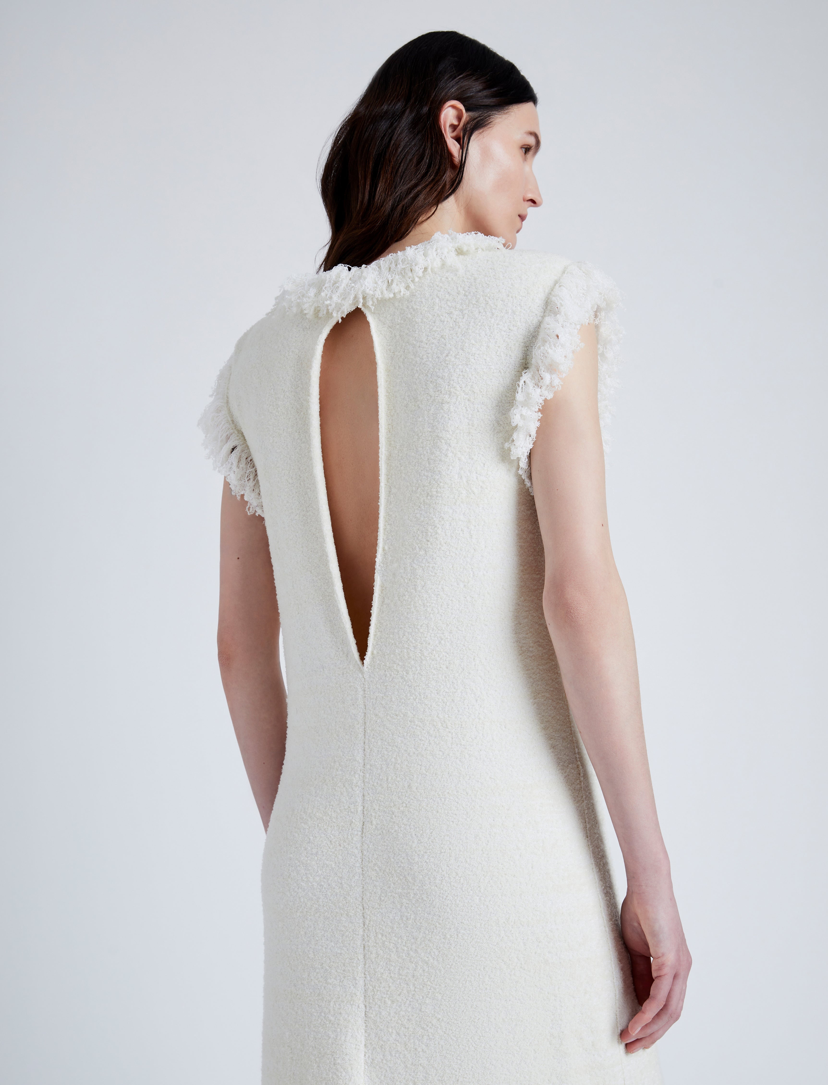 Toni Dress in Textured Knits - 5