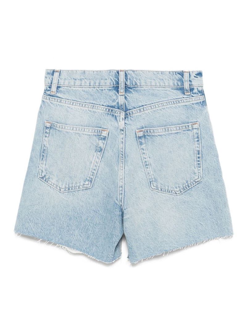 Reformation Saige denim shorts outlook