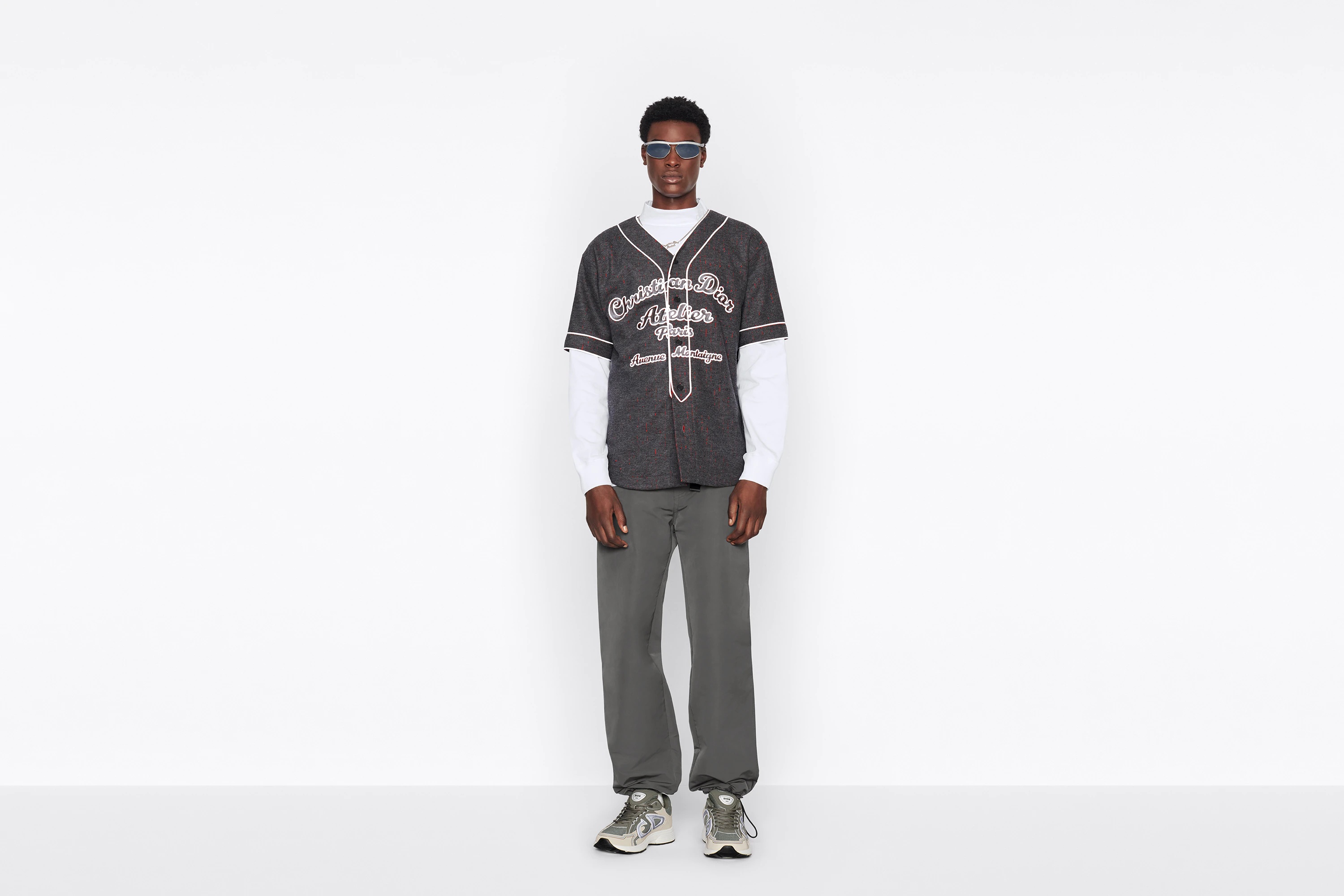 Pants with 'CD' Buckle - 4
