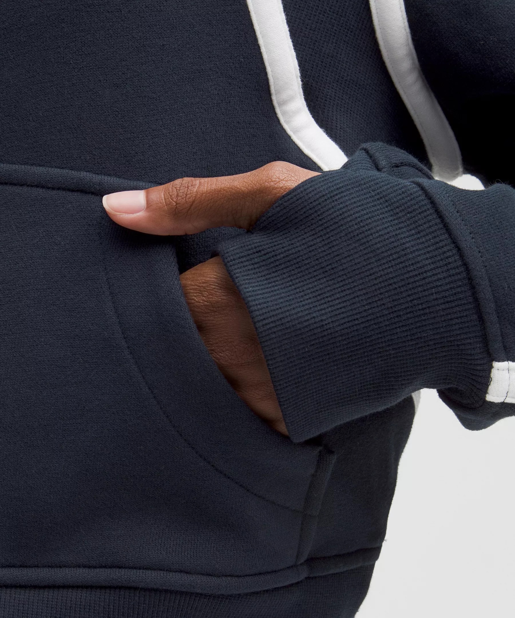 Scuba Oversized Half-Zip Hoodie *Trim - 5