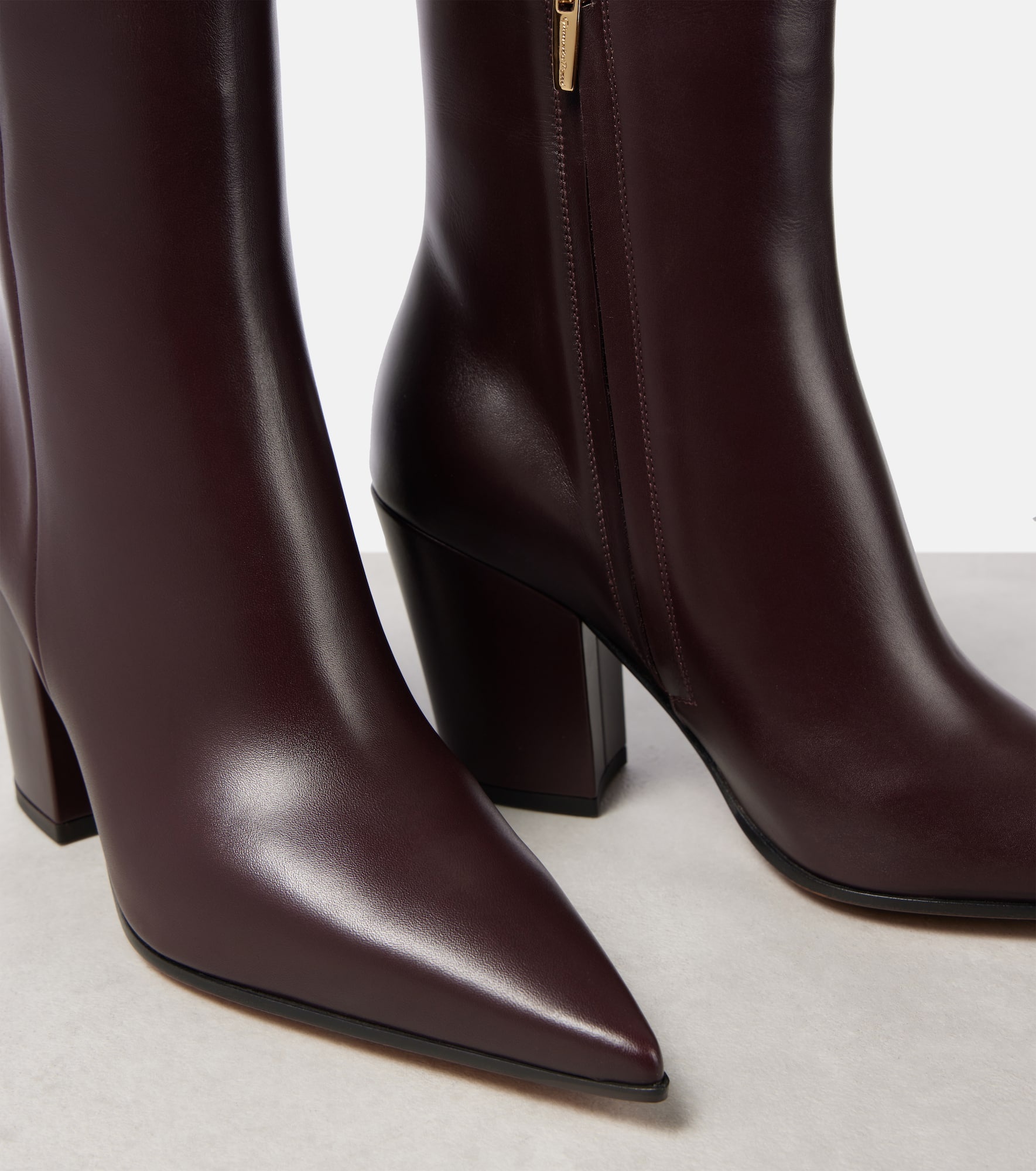 Keinna leather ankle boots - 5