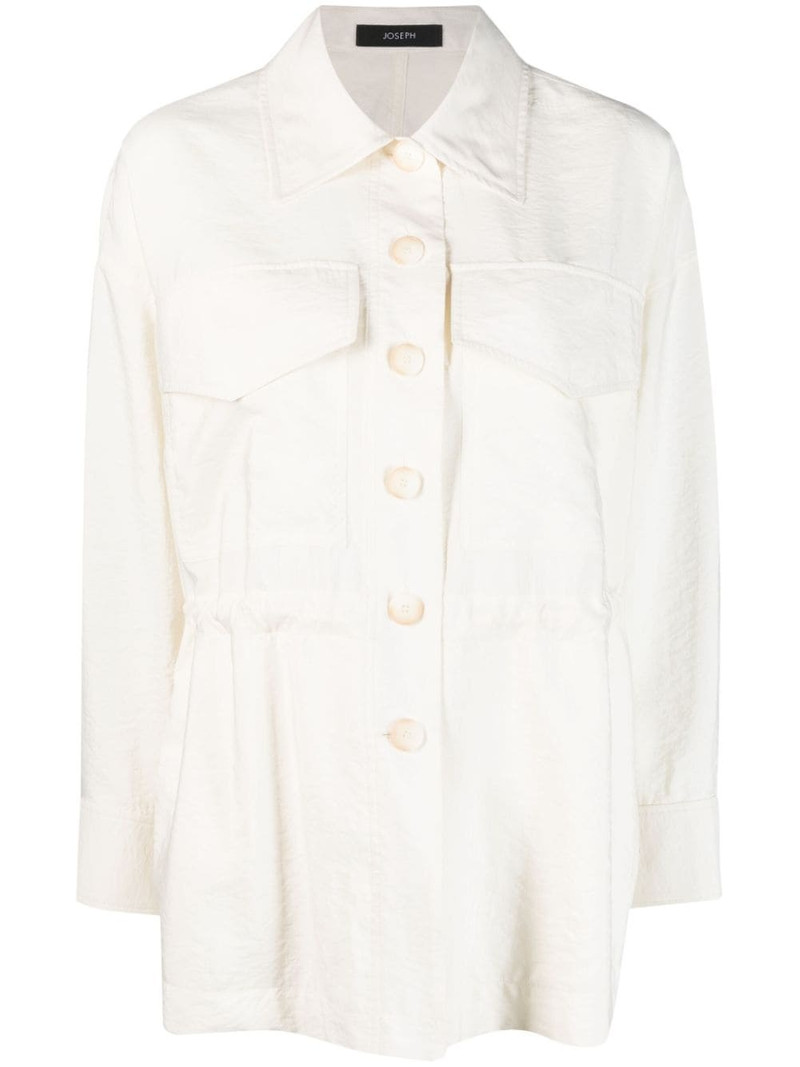 Welbeck drawstring shirt jacket 1