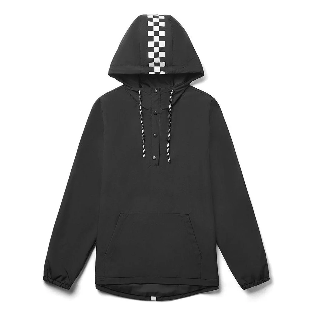 (WMNS) Vans On Point Anorak 'Black' VN0A47U4BLK - 1