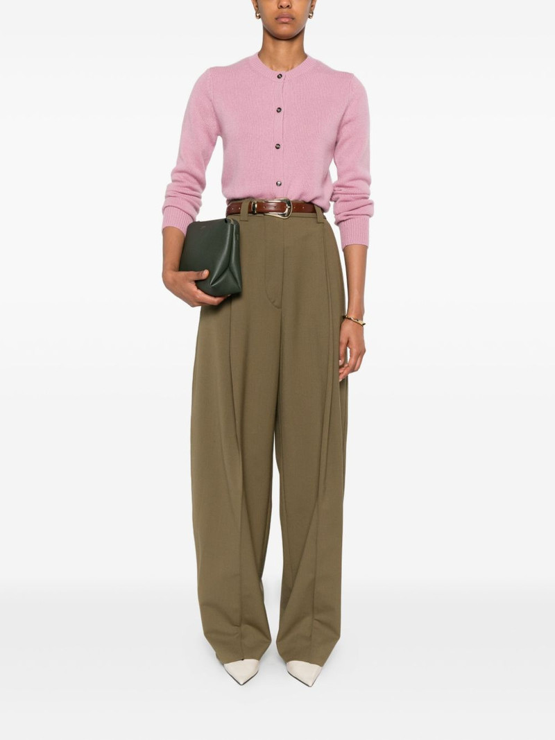 Allude button-front cashmere cardigan outlook