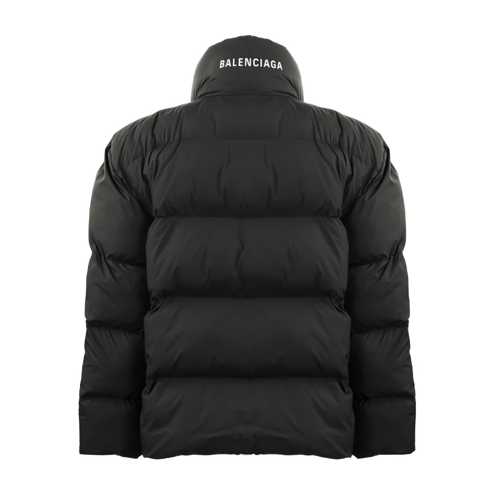 BALENCIAGA MEN'S WRAP PUFFER JACKET BLACK | miinto | REVERSIBLE