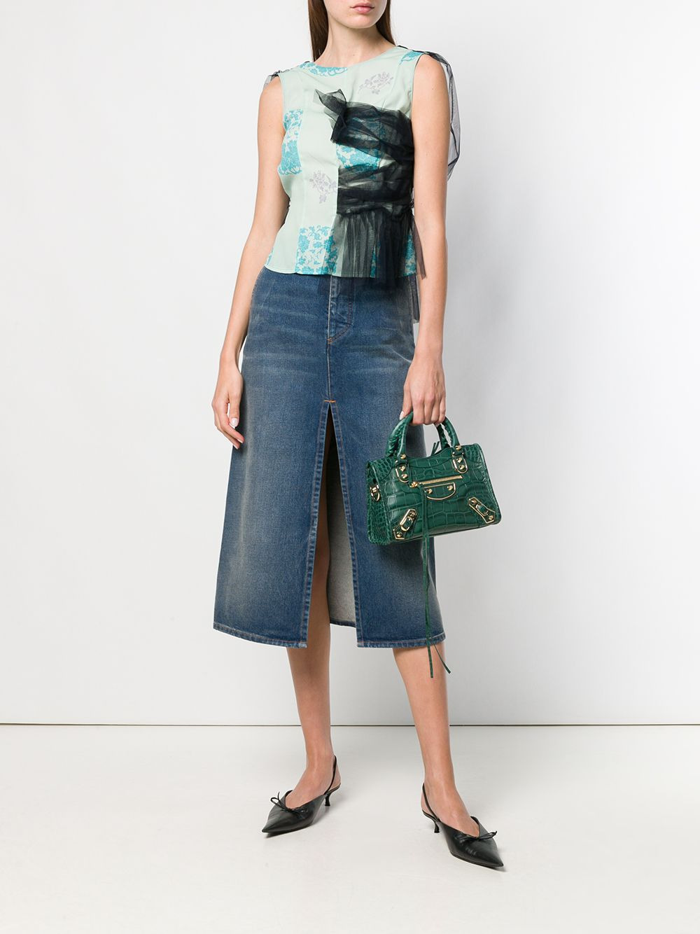 front slit skirt - 2
