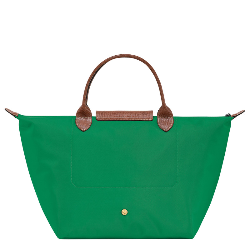 Le Pliage Original M Handbag Green - Recycled canvas 4