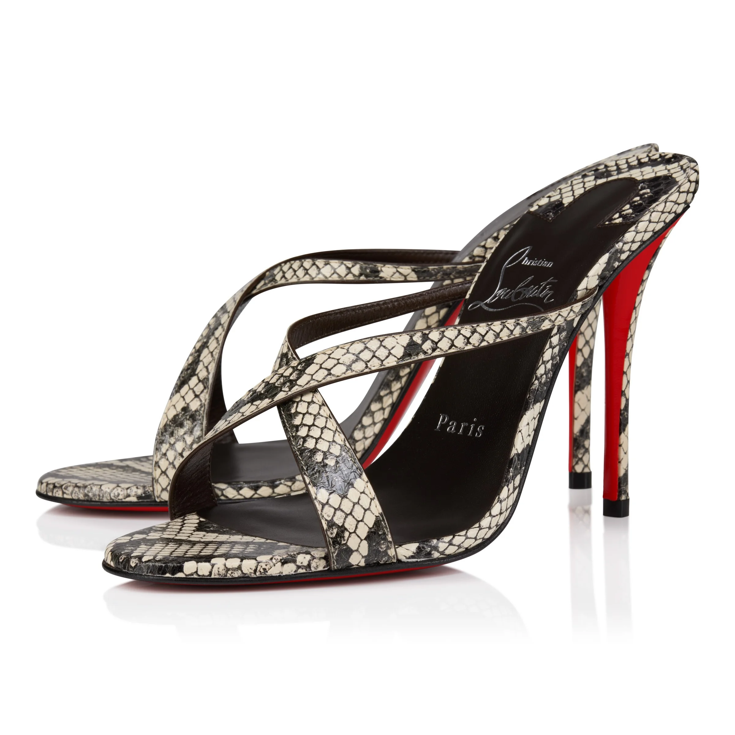 Mulazee Cross 100 mm Mules - 1