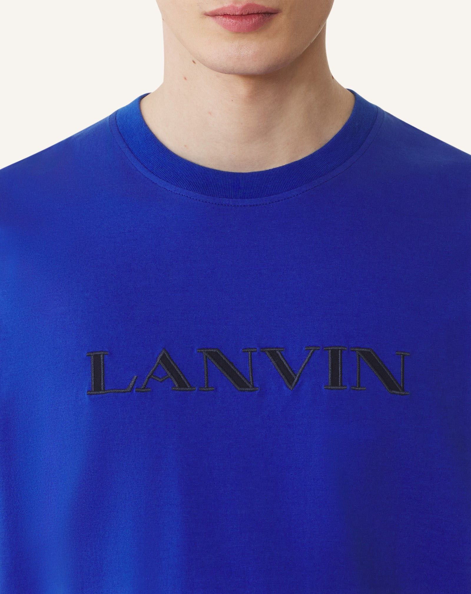 LANVIN EMBROIDERED T-SHIRT - 5