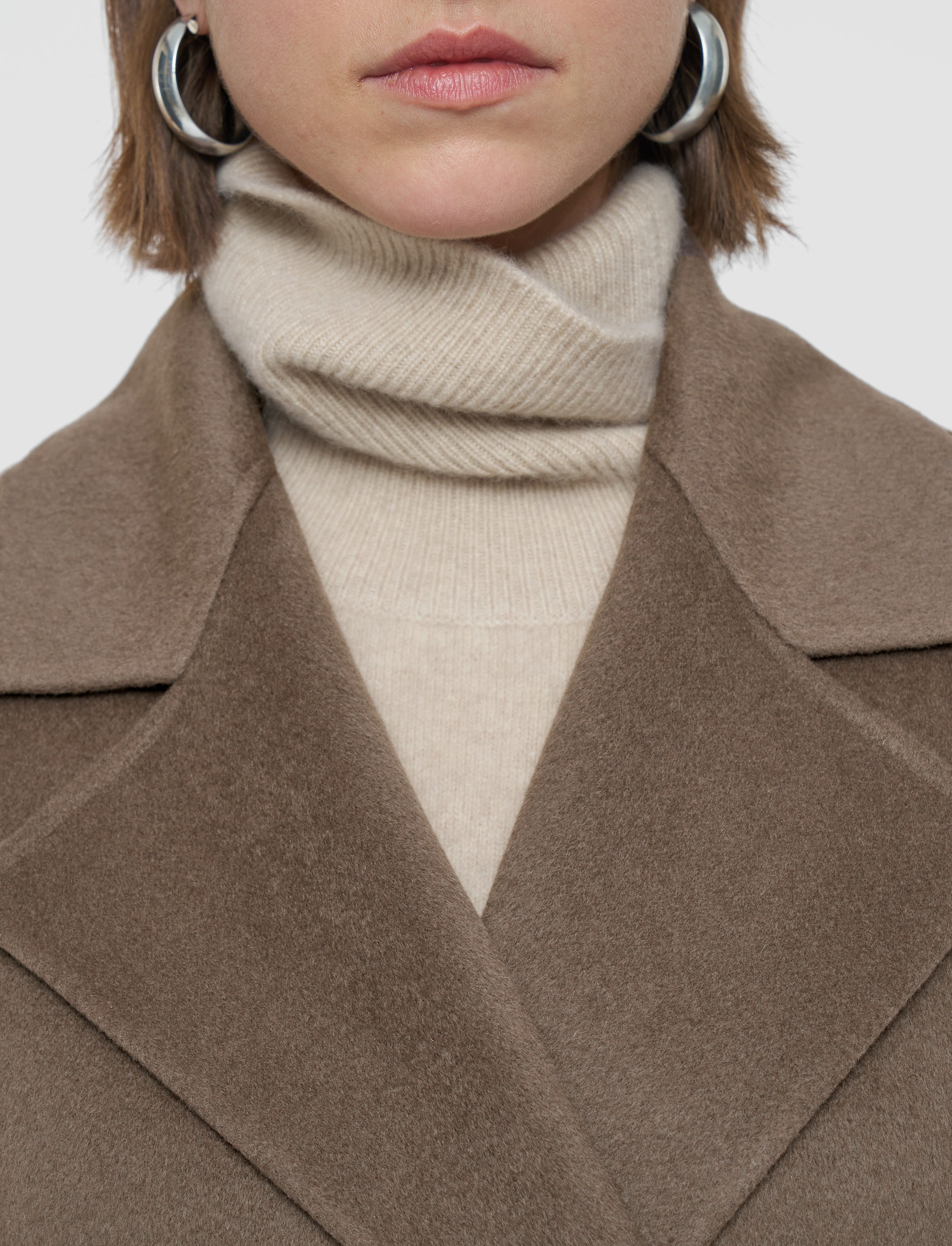 Costa Double Face Cashmere Coat - 4