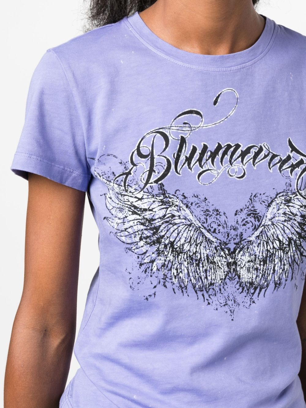 logo-print cotton T-shirt - 5
