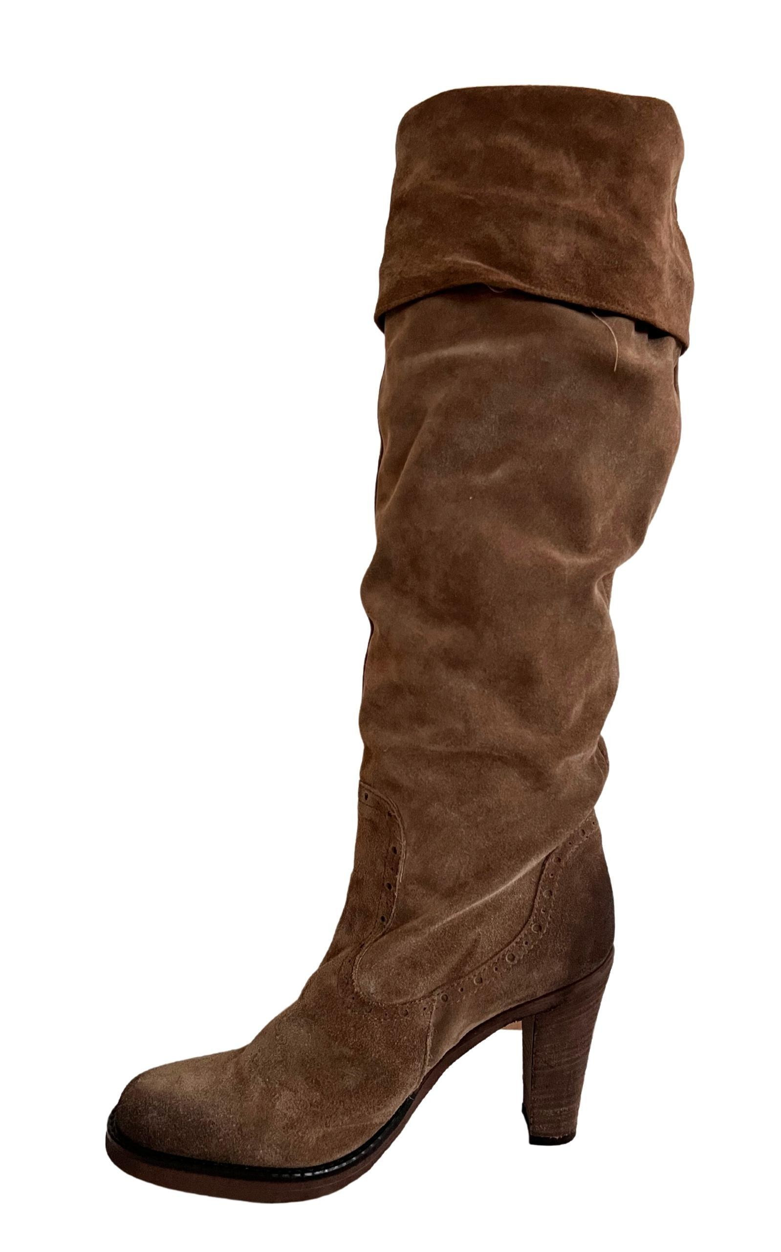 BCBGMAXAZRIA - Copy of Copy of Copy of Copy of Central Brown Leather Riding Boots - 3