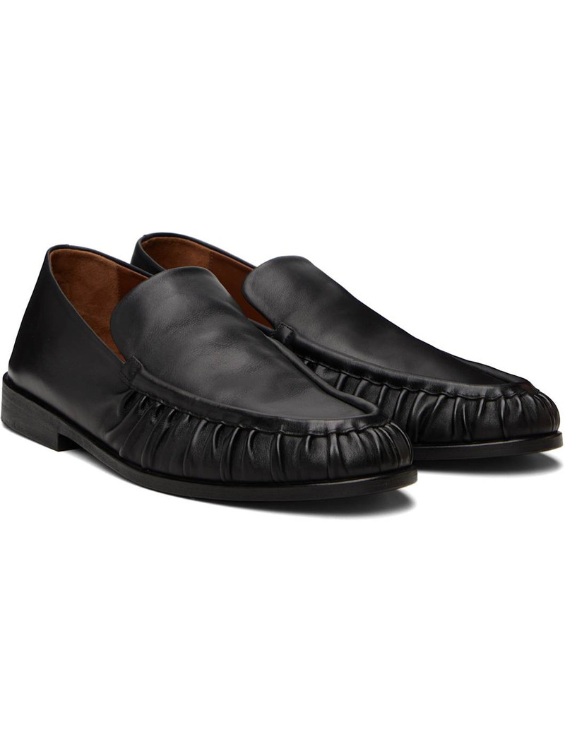 Black Leather Loafers 4