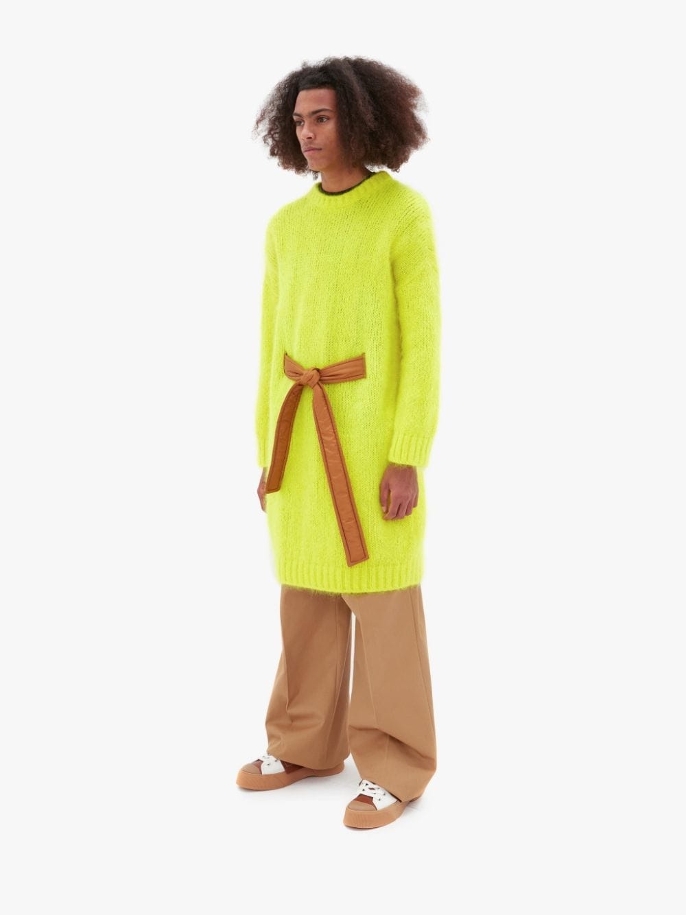 TIED LONG CREWNECK JUMPER - 3