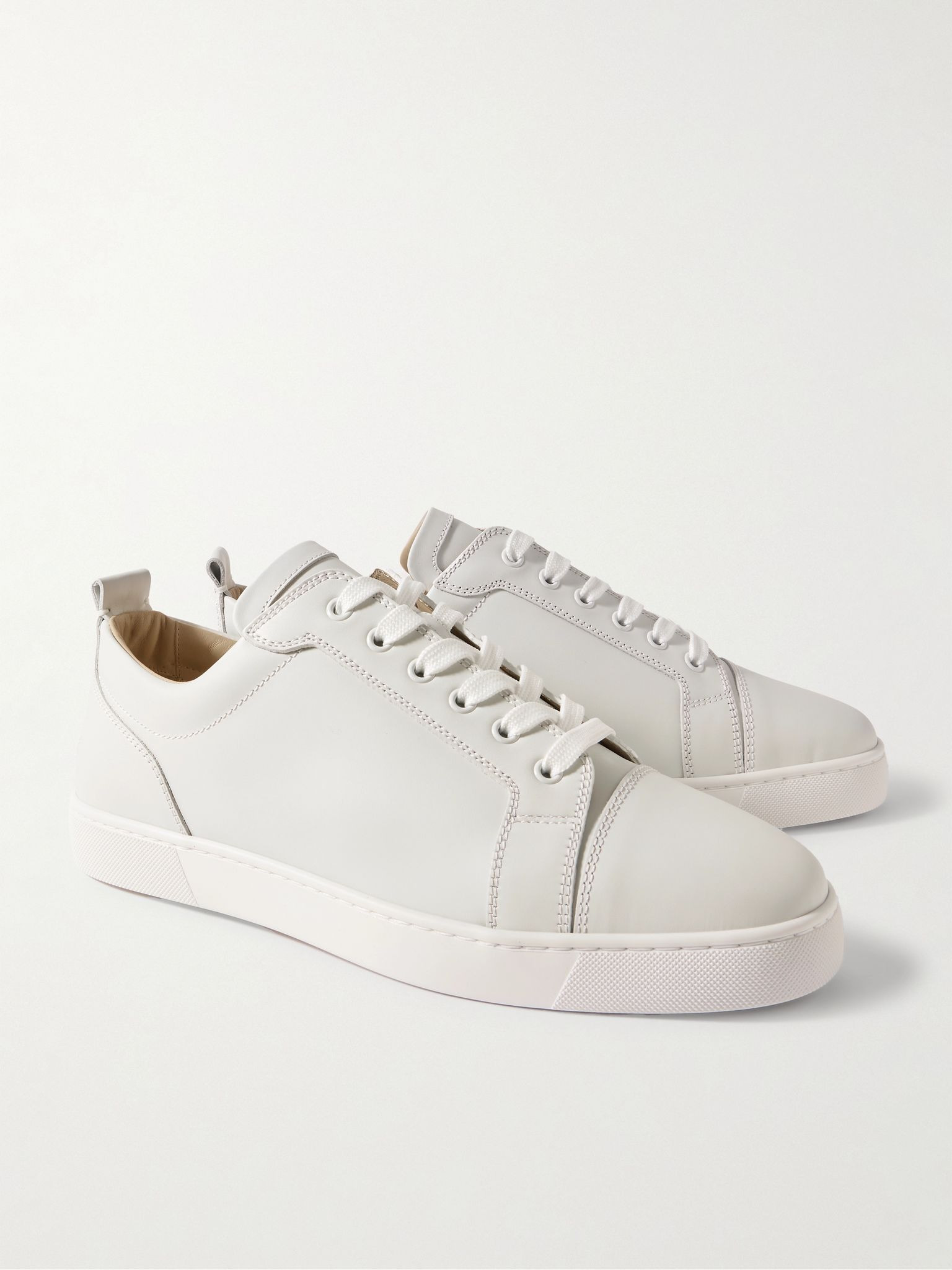 Louis Junior Leather Sneakers White - 4