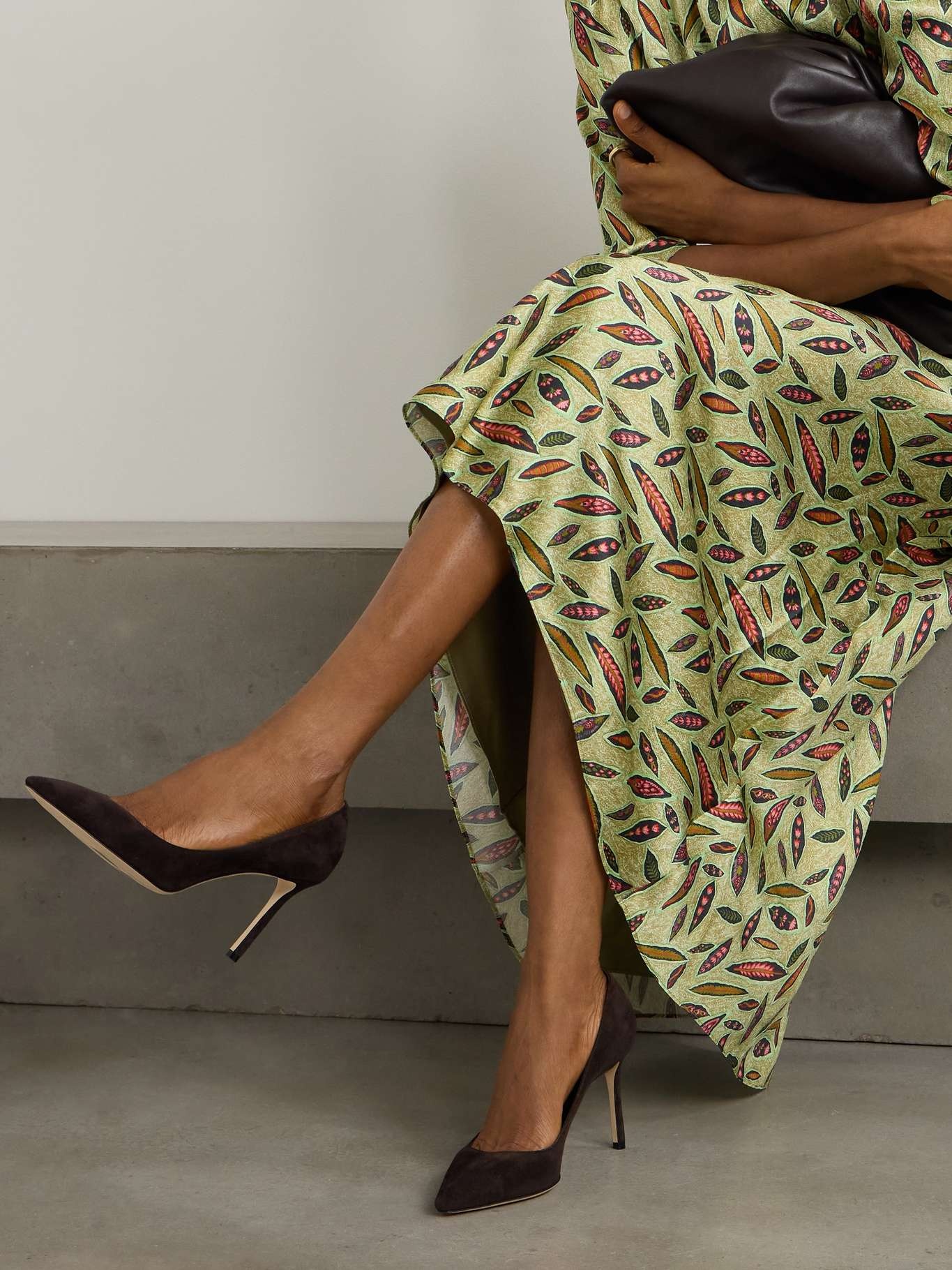 Romy 85 suede pumps - 2