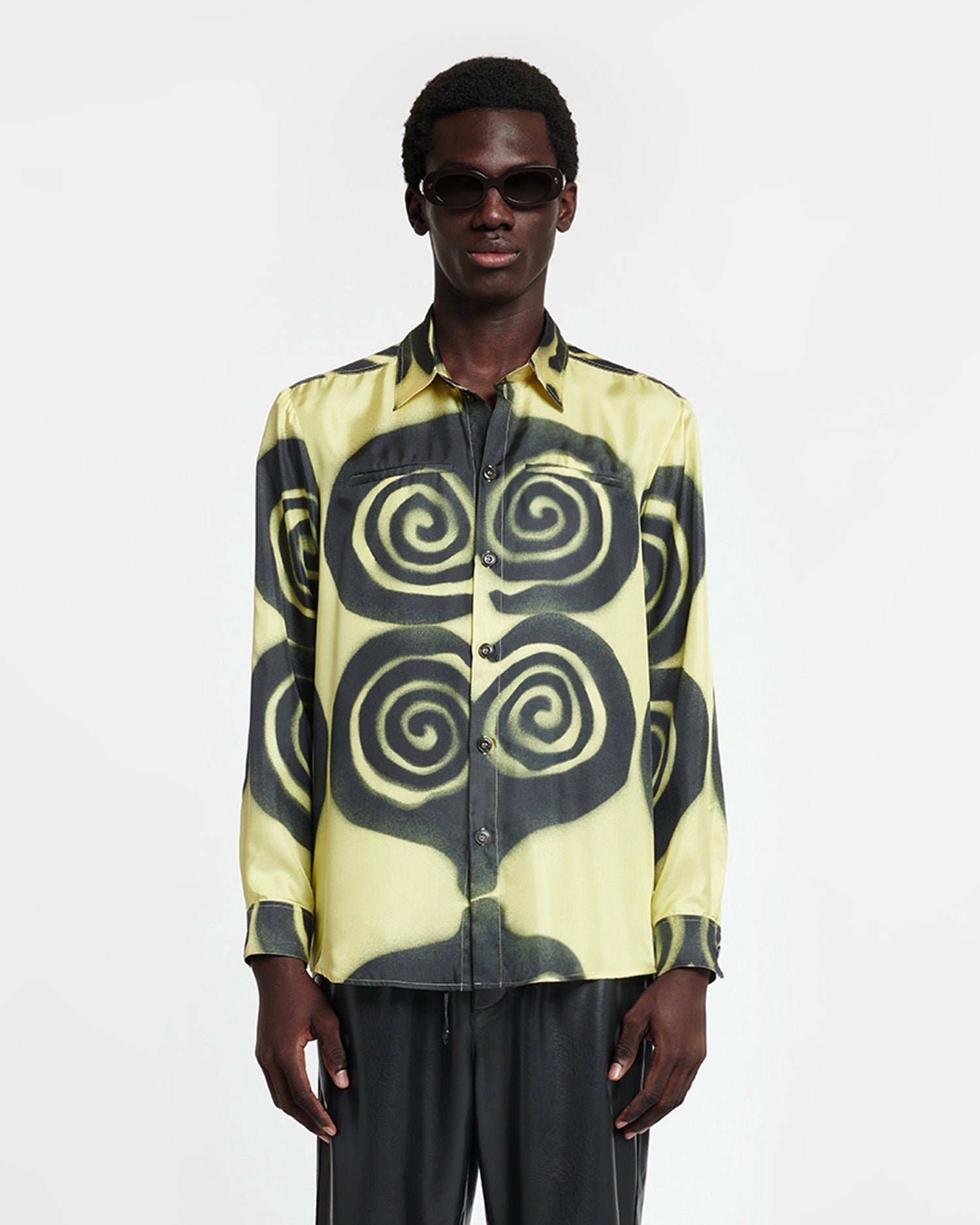 Printed Silk-Twill Shirt - 2