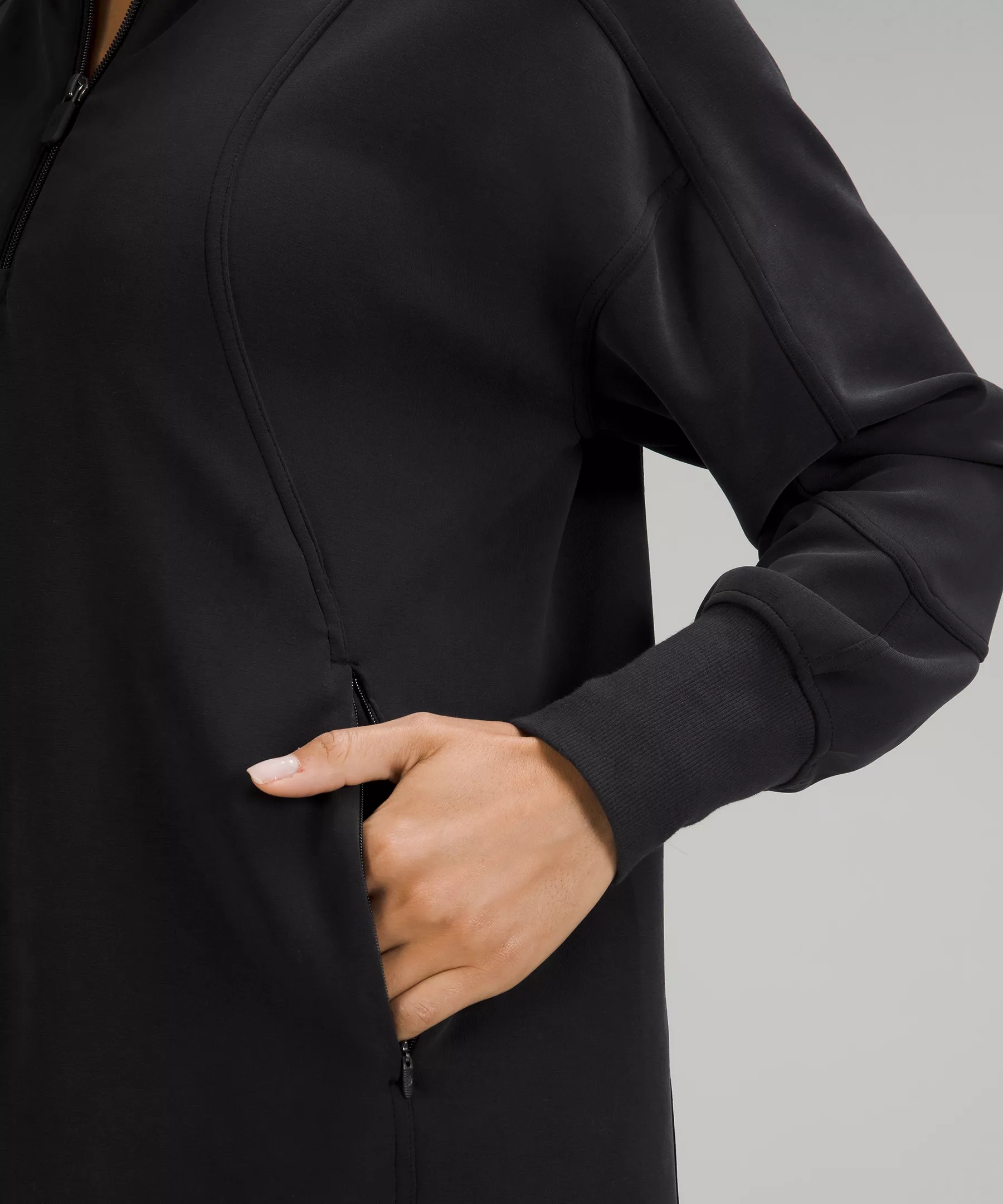 Softstreme Long-Sleeve Half-Zip Dress - 4