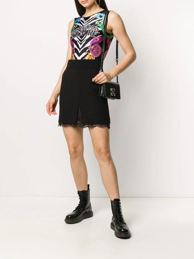 VERSACE JEANS COUTURE sleeveless tiger print body outlook