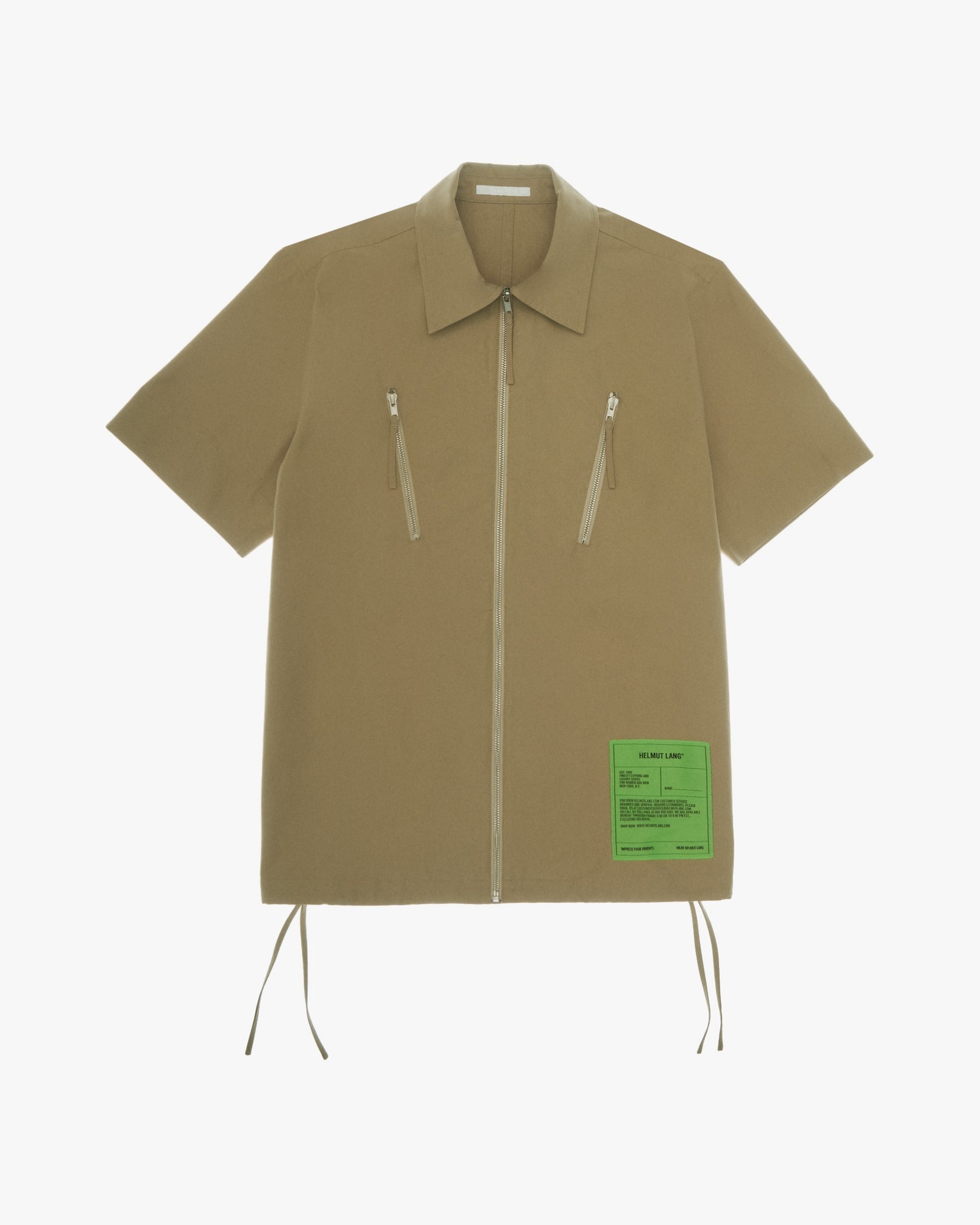 ZIP SHORT-SLEEVE SHIRT - 1