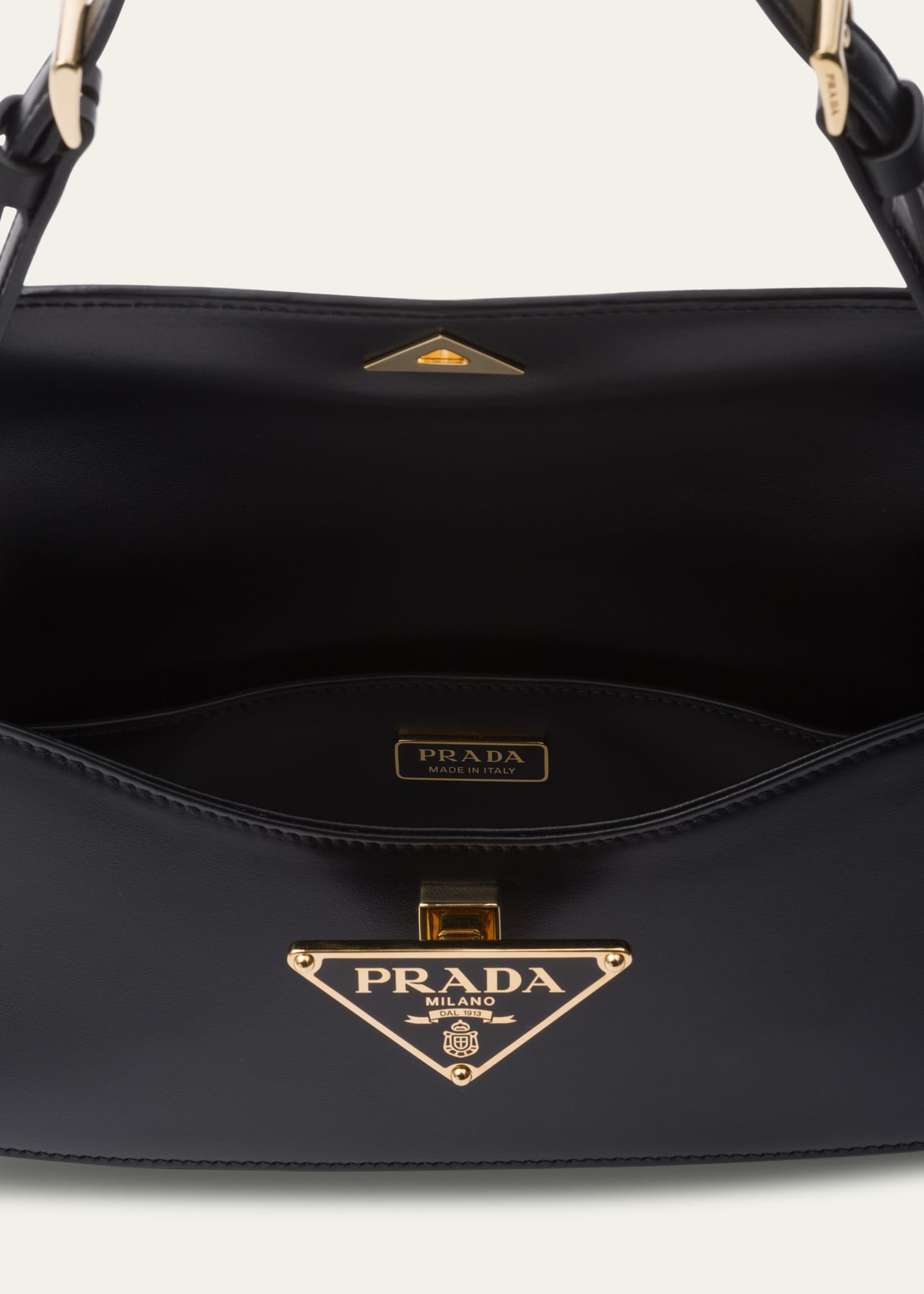 City Flap Leather Shoulder Bag - 4