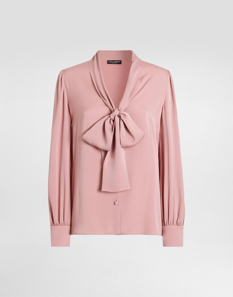 Stretch charmeuse shirt 1