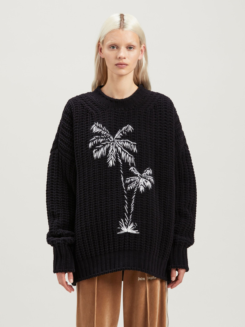 Palms Chunky Chenille Sweater 3