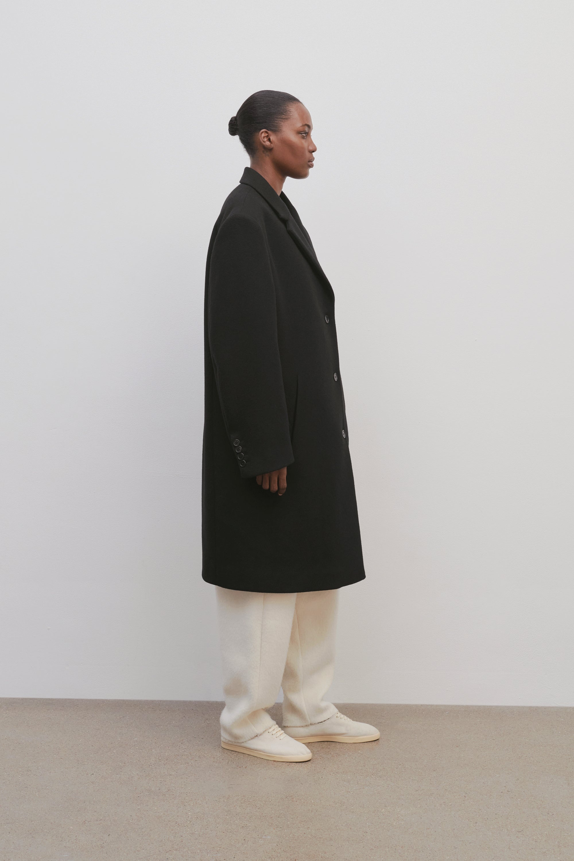 Ardon Coat in Virgin Wool and Cashmere - 4