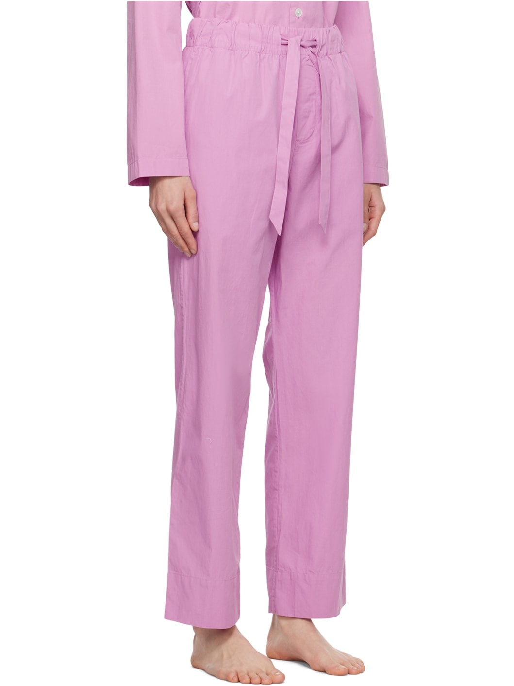 Pink Drawstring Pyjama Pants - 2
