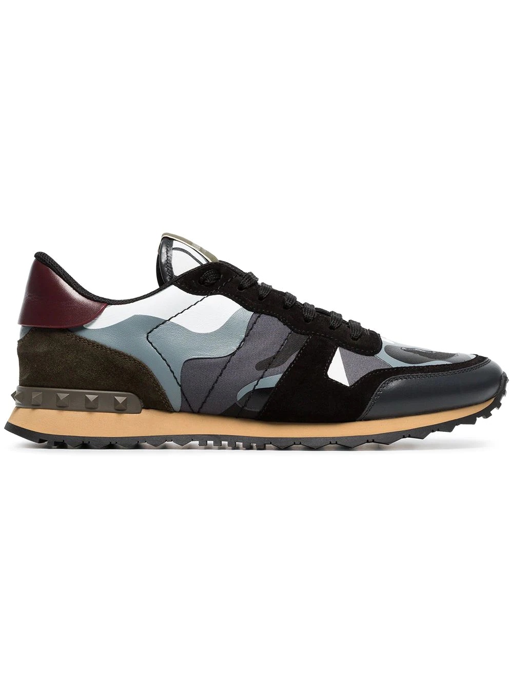 rockrunner leather sneakers - 1