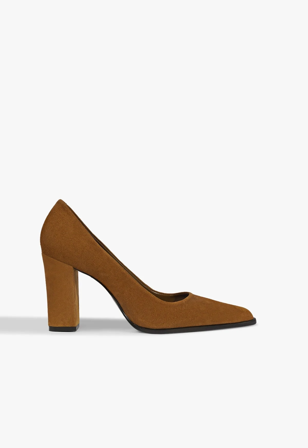 Eleanor Welt Suede Pump - 1