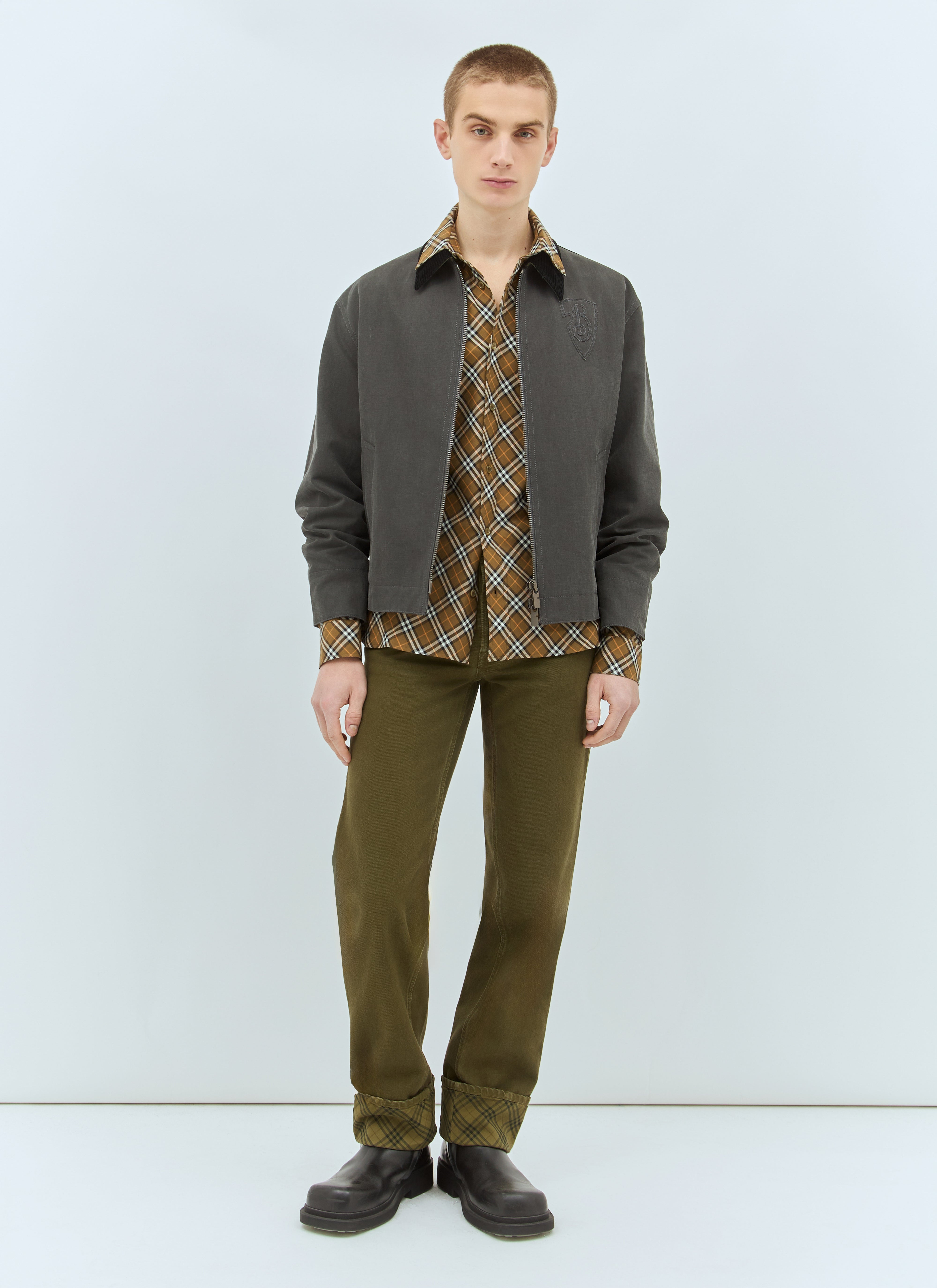 Burberry Men Cotton Canvas Jacket - 2