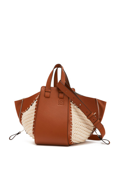 Loewe Small Hammock bag in calfskin and cotton outlook