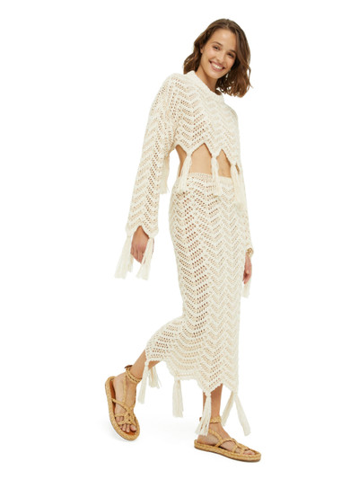 Alanui Natural Chevron Sweater outlook