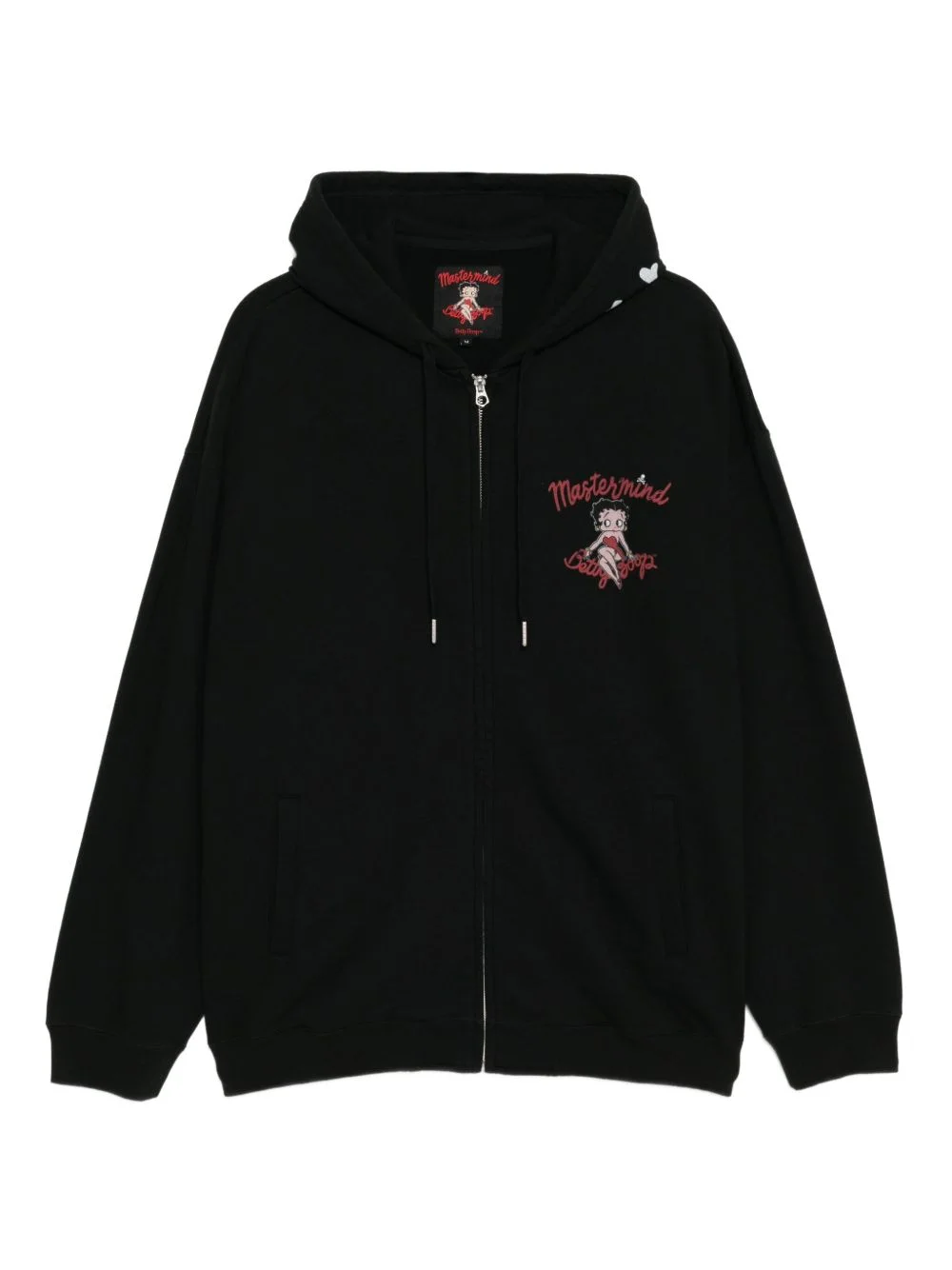 x Betty Boop logo-print hoodie - 1